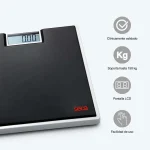 Báscula de piso digital con superficie de goma de dos componentes de alta calidad - Imagen 2