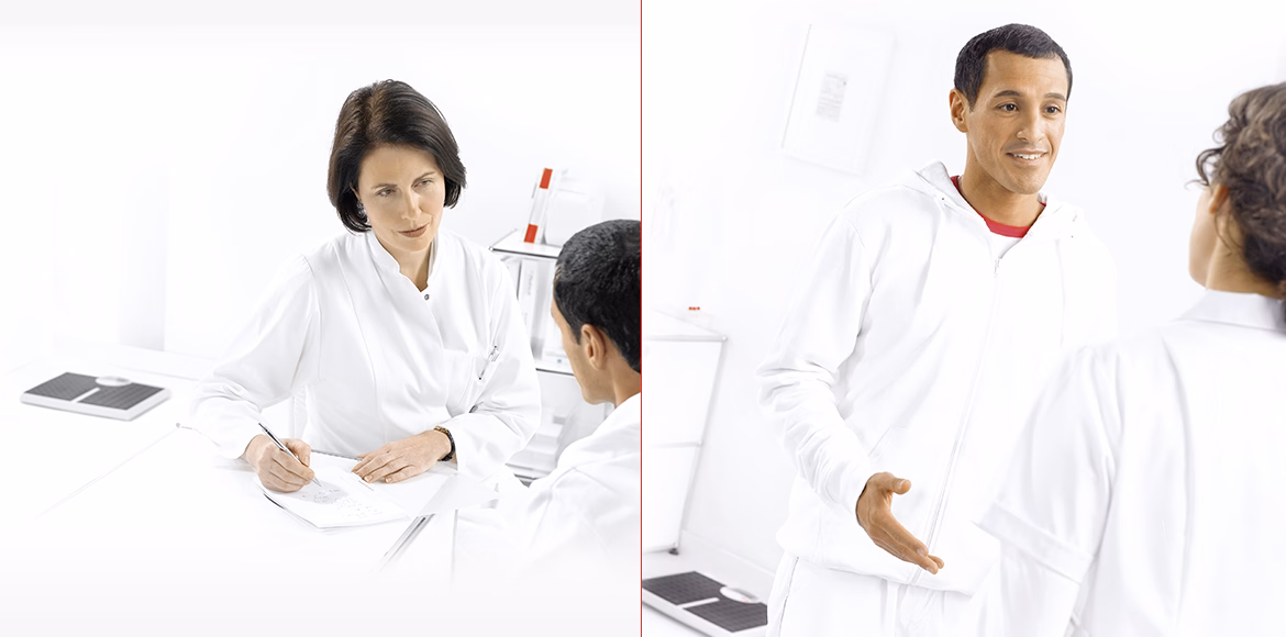 Báscula de piso digital de alta capacidad para uso de pacientes individuales - Imagen 2